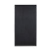  Four HandsMillie Bookcase Drifted Matte Black Back View