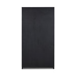  Four HandsMillie Bookcase Drifted Matte Black Back View