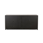 Millie Large Sideboard Matte Black Back View 230632-001
