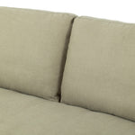 Monette Slipcover Sofa Khaki Backrest Cushions 238680-004
