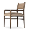 Morena Dining Armchair Alcala Fawn Angled View 235992-001
