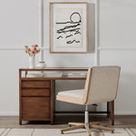 Mountain High I by Coup D' Esprit Staged View Home Office 230427-001