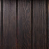 Mr. Percy Found The Top Bookcase Aged Brown Veneer Interior Backboard Detail Four Hands