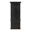 Mr. Percy Found The Top Bookcase Aged Brown Veneer Back View 238294-001