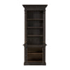 Mr. Percy Found The Top Bookcase Aged Brown Veneer Open Lower Cabinets 238294-001