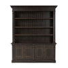 Mr. Percy Found The Top Wide Bookcase Aged Brown Veneer Front Facing View 242090-001