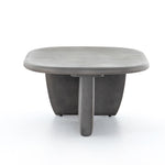 Naya Outdoor Coffee Table Dark Grey Side View VEVR-064