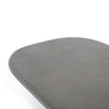 Four Hands Naya Outdoor Coffee Table Dark Grey Rounded Tabletop View