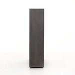 Nero Firewood Storage Coated Gunmetal Side View Four Hands