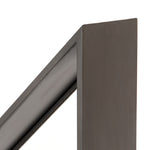 Nero Firewood Storage Coated Gunmetal Edge Detail IELE-125