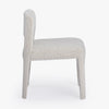 Co.House Designs Nico Dining Chair Ivory Boucle Side View