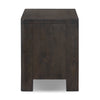 Noeline Nightstand Smoked Black Oak Veneer Side View Four Hands