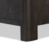 Noeline Nightstand Smoked Black Oak Veneer Thick Square Legs 241072-001