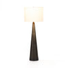 Four Hands Nour Ombre Floor Lamp Light On