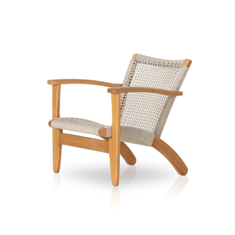 Novato Outdoor Chair Auburn Eucalyptus Angled View 227351-002