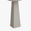 Co.House Designs Obelisk Drink Table White Concrete Base