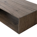 Odell Coffee Table Grey Reclaimed French Oak Underside Storage 244665-001