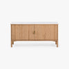 Co.House Designs Olive Reeded Sideboard Natural Front Facing View