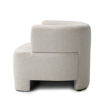 Olvera Chair Crete Pebble Side View Four Hands