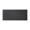 Oman Dining Table Rustic Black Veneer Top View Four Hands