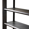 Orwin Bookshelf Smoked Black Oak Espresso Colored Shelves