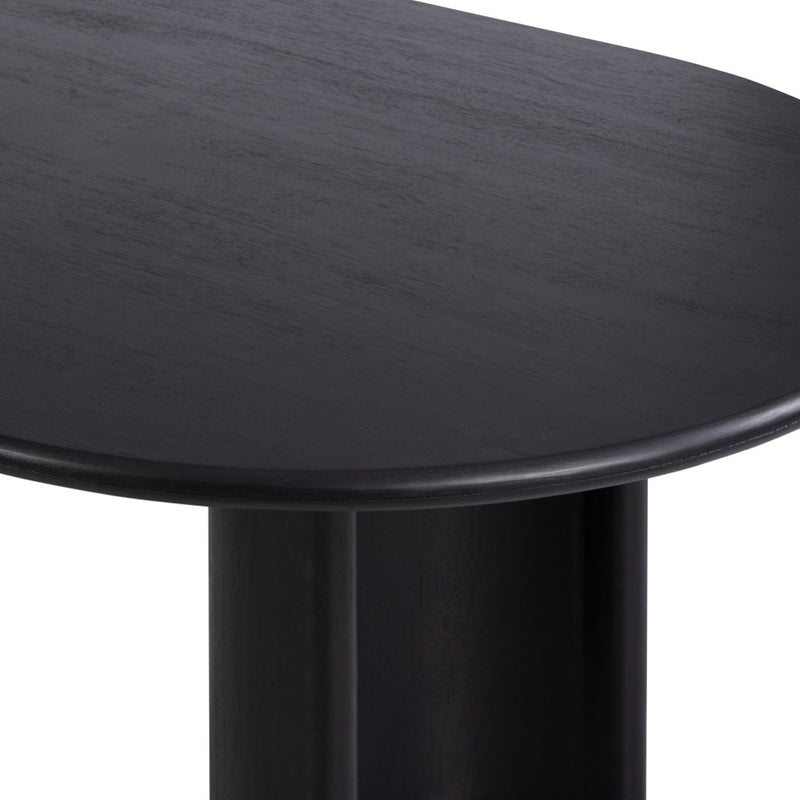 Paden Dining Table - Aged Black Acacia