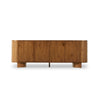 Paden Sideboard Seasoned Brown Acacia Front Facing View 235536-001