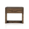 Perrin Nightstand Rustic Fawn Veneer Front Facing View 226023-001