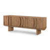 Pickford Media Console Dusted Oak Veneer Angled View 229264-001