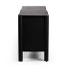 Pollard Media Console Brushed Ebony Oak Veneer Side View 234976-001