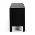 Pollard Media Console Brushed Ebony Oak Veneer Side View 234976-001