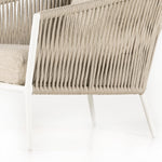 Porto Outdoor Chair White Aluminum Frame 102489-002