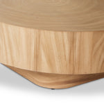 Posta Coffee Table Gold Guanacaste Thick Tabletop Detail 234612-001