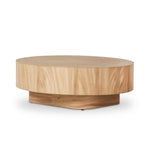 Posta Coffee Table Gold Guanacaste Front Facing View Four Hands