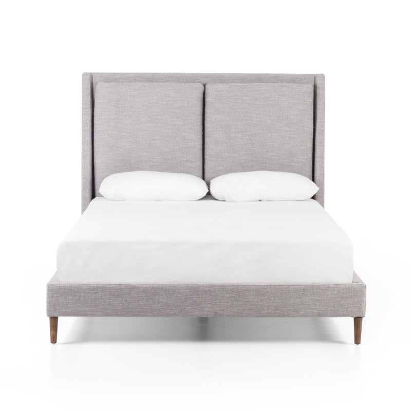 Four Hands Potter Bed Manor Grey Front Facing View