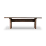 Railay Outdoor Dining Table Stained Toasted Brown-FSC Side View 240965-001