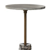 Raven End Table Ebony Marble Side Tabletop View 237795-001