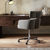 Rei Desk Chair Gibson Mink Staged View Four Hands