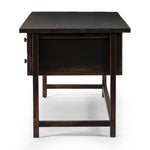 Four Hands Reign Desk Distressed Walnut Side View 232718-003