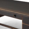 Four Hands Reign Desk Distressed Walnut Desk Top Detail 232718-003