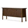 Renaud Sideboard Dark Toasted Oak angled View 234020-001