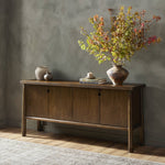 Renaud Sideboard Dark Toasted Oak Staged View 234020-001