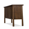 Renaud Sideboard Dark Toasted Oak Angled View Four Hands