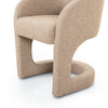 Reynold Dining Armchair Heron Sand Curved Base 230066-002