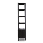 Reza Bookcase Worn Black Acacia Side View 239791-002