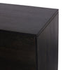 Reza Sideboard Worn Black Parawood Top Corner Edge 109029-003