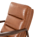 Four Hands Rhodes Recliner Dakota Tobacco Channeled Backrest