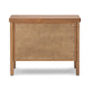 Four Hands Roark Nightstand Amber Oak Veneer Back View