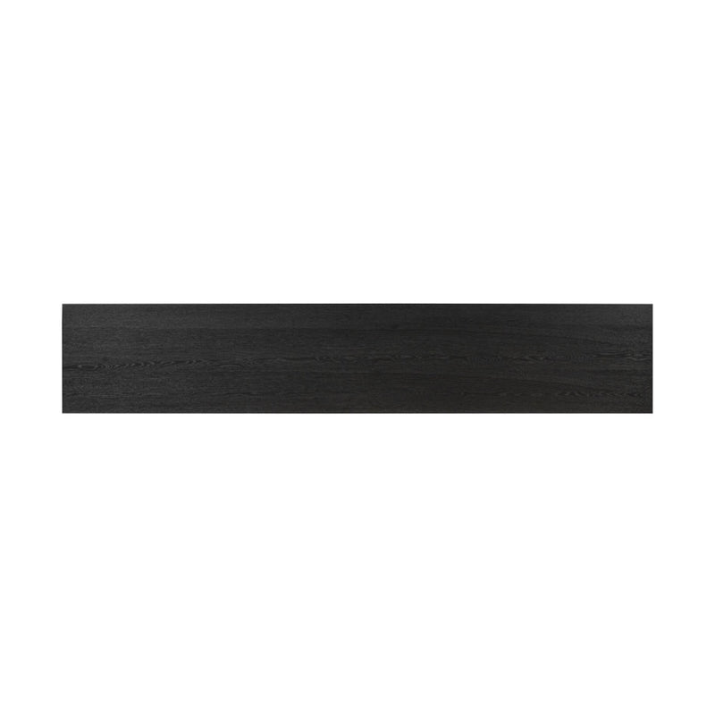 Four Hands Rosedale Media Console Ebony Oak Veneer Top View