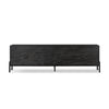 Rosedale Media Console Ebony Oak Veneer Back View 108672-004